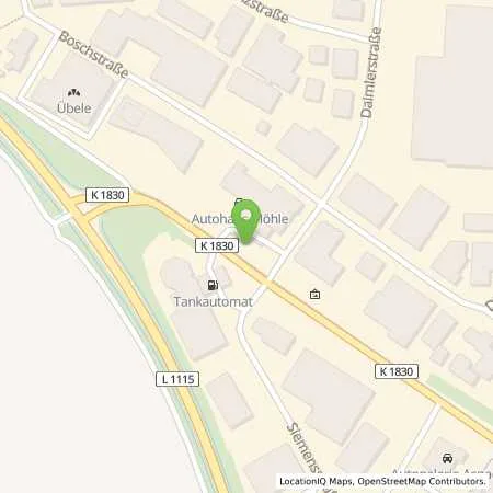 Standortübersicht der Tankstelle TotalEnergies Aspach in 71546 Aspach