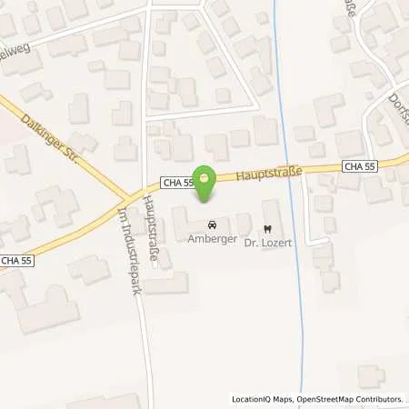 Standortübersicht der Tankstelle AVIA XPress Automatenstation in 93495 Weiding