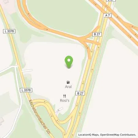 Standortübersicht der Tankstelle Esso Tankstelle in 36039 FULDA