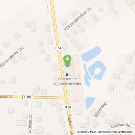 Standortübersicht der Tankstelle Calpam Tankstelle in 56477 Rennerod