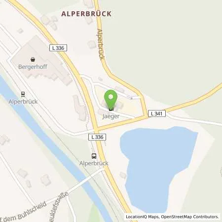 Standortübersicht der Tankstelle August Jaeger Nachf. GmbH & Co. KG - Wiehl in 51674 Wiehl