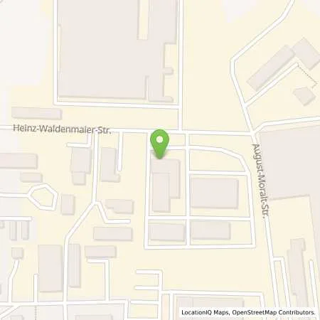 Standortübersicht der Tankstelle BayWa Tankstelle Oettingen in 86732 Oettingen in Bayern