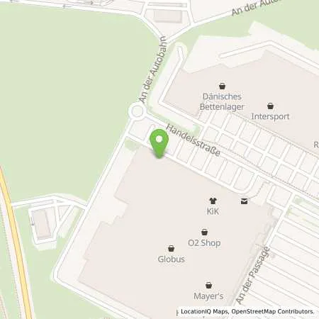 Standortübersicht der Tankstelle Globus Handelshof St. Wendel GmbH & Co. KG Betriebsstätte Leipzig-Seehausen in 04356 Leipzig