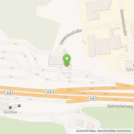 Standortübersicht der Tankstelle Esso Tankstelle in 83346 Bergen