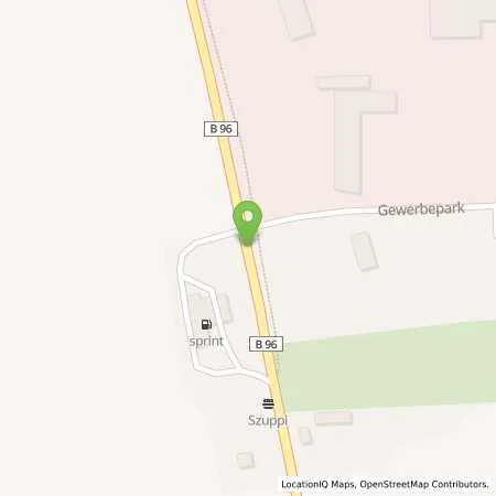 Standortübersicht der Tankstelle Sprint Ebendoerfel Bautzener Str. in 02692 Ebendoerfel