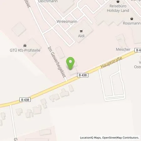 Standortübersicht der Tankstelle Ostrhauderfehn in 26842 Ostrhauderfehn