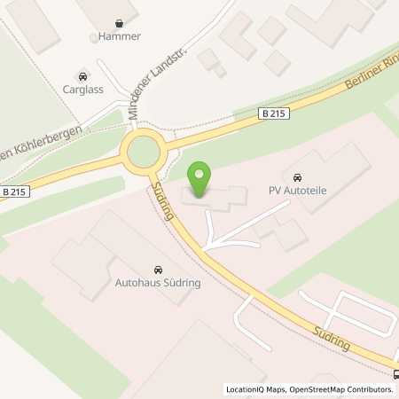 Standortübersicht der Benzin-Super-Diesel Tankstelle: Nienburg (Weser) in 31582, Nienburg (Weser)