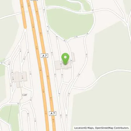 Standortübersicht der Tankstelle Autobahntankstelle Rhön-Ost in 97795 Schondra