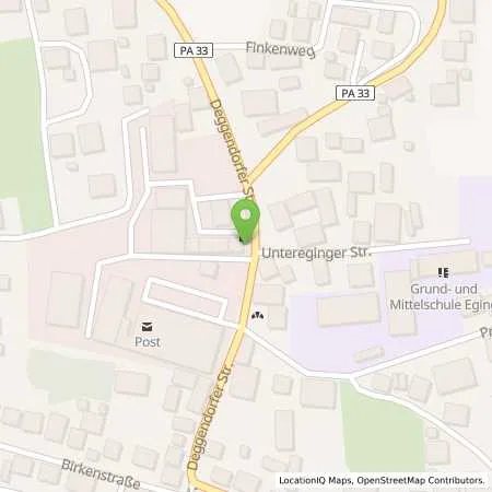 Standortübersicht der Tankstelle Aral Tankstelle in 94535 Eging