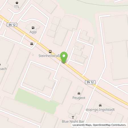Standortübersicht der Benzin-Super-Diesel Tankstelle: INGOLSTADT - MANCHINGER STR. 115 in 85053, Ingolstadt