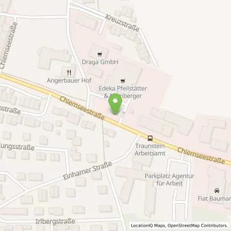 Standortübersicht der Tankstelle Aral Tankstelle in 83278 Traunstein