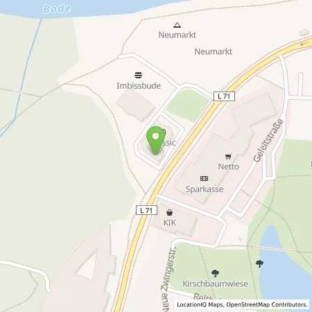 Standortübersicht der Tankstelle Staßfurt in 39418 Staßfurt