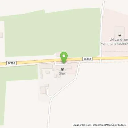 Standortübersicht der Tankstelle Shell Tettenweis Parnham 6 in 94167 Tettenweis