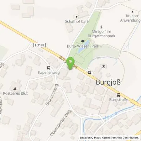 Standortübersicht der Tankstelle AVIA Tankstelle in 63637 Jossgrund (Burgjoß)