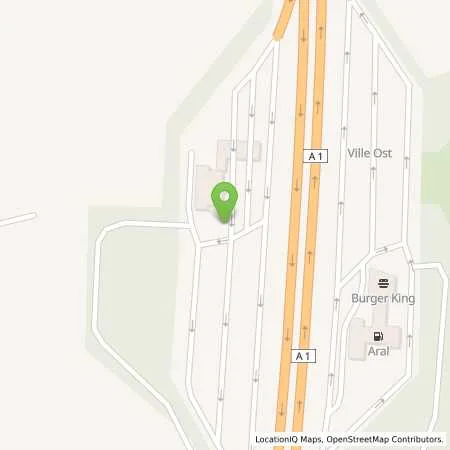 Standortübersicht der Tankstelle Shell Huerth A1 Ville West in 50354 Huerth