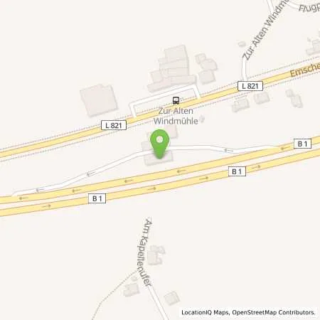 Standortübersicht der Tankstelle Michael Breitkopf in 44289 Dortmund