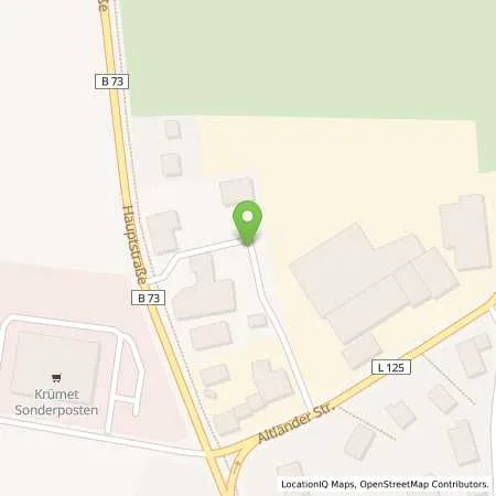 Standortübersicht der Tankstelle Shell Dollern Hauptstr. 5 in 21739 Dollern