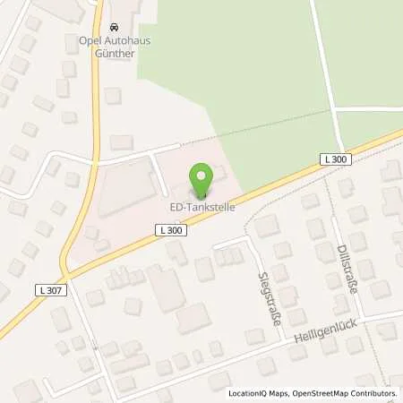 Standortübersicht der Tankstelle Wolfgang Gattung in 56235 Ransbach-Baumbach