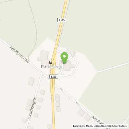 Standortübersicht der Tankstelle Kloster Lehnin in 14797 Kloster Lehnin