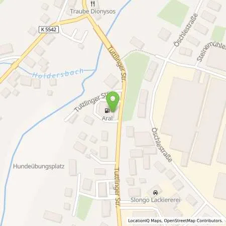 Standortübersicht der Tankstelle Aral Tankstelle in 78628 Rottweil