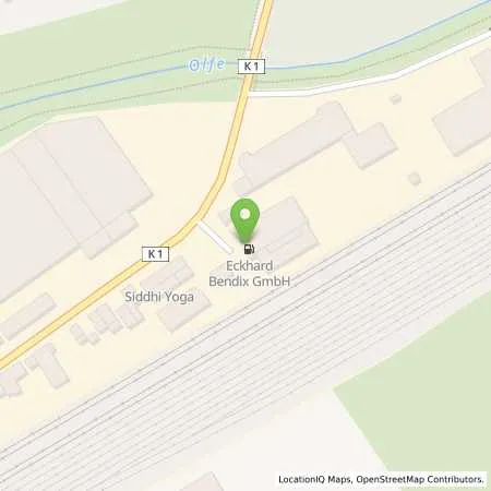 Standortübersicht der Tankstelle Bendix in 59227 Ahlen