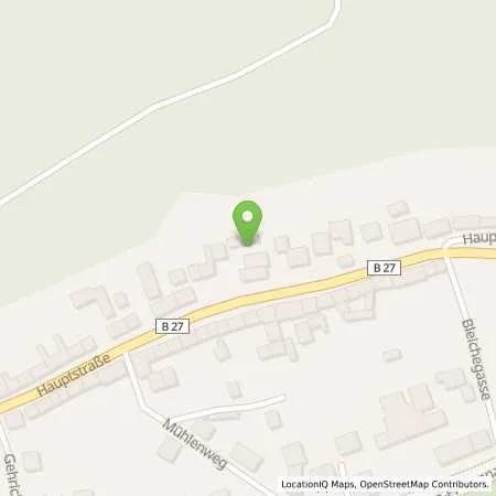 Standortübersicht der Tankstelle Rudolf Mävers KG in 37431 Bad Lauterberg