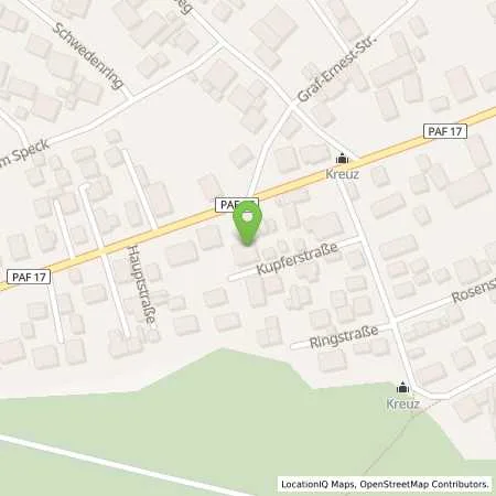 Standortübersicht der Tankstelle ERNSGADEN - HAUPTSTRAßE 29 in 85119 Ernsgaden