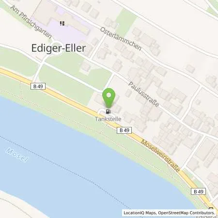 Standortübersicht der Tankstelle Autohaus Andre e.K. in 56814 Ediger-Eller