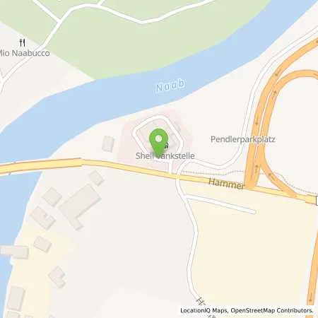 Standortübersicht der Tankstelle Shell Schwarzenfeld Hammer 30 in 92521 Schwarzenfeld