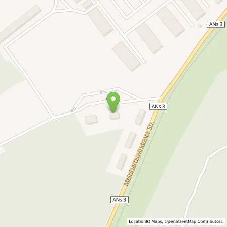 Standortübersicht der Tankstelle ANSBACH - MEINHARDSWINDENER STR. 21 in 91522 Ansbach