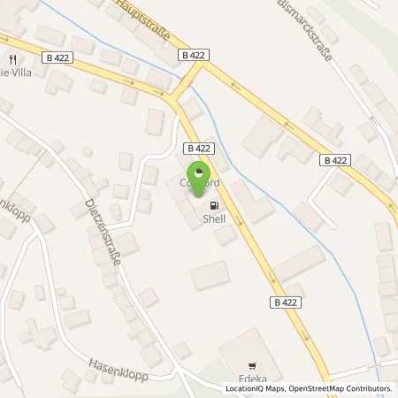 Standortübersicht der Tankstelle Shell Idar-Oberstein Mainzer Str. 81 in 55743 Idar-Oberstein