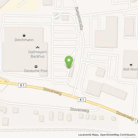 Standortübersicht der Tankstelle Sönke Mau in 24536 Neumünster