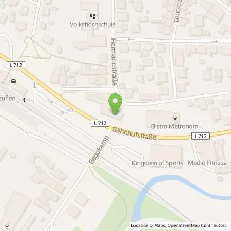 Standortübersicht der Tankstelle bft Tankstelle in 32105 Bad Salzuflen