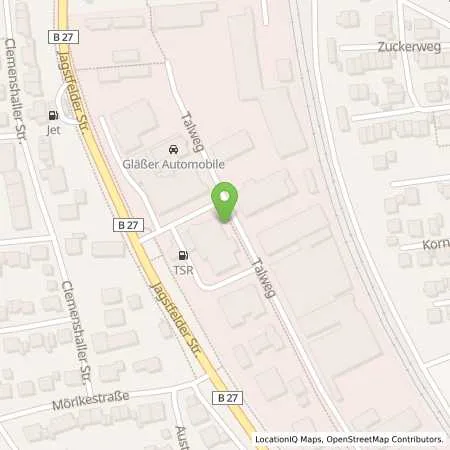 Standortübersicht der Tankstelle TSR Tankstelle in 74254 Offenau