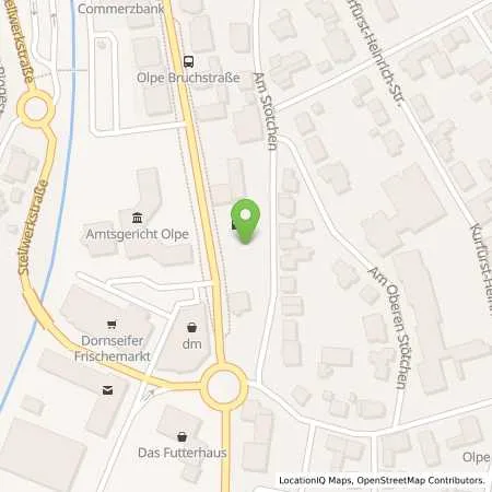 Standortübersicht der Tankstelle Aral Tankstelle in 57462 Olpe