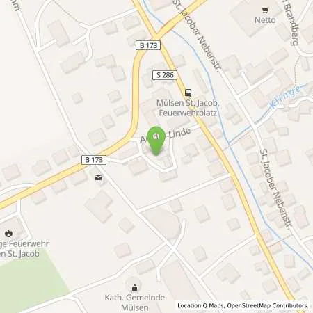 Standortübersicht der Tankstelle Tank & Waschcenter Mülsen in 08132 Mülsen