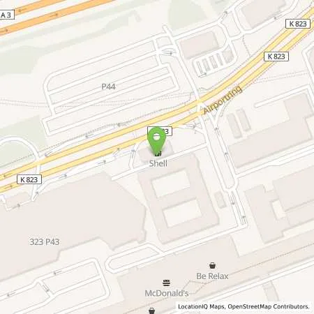 Standortübersicht der Tankstelle Shell Frankfurt Am Main Beim Tor 21 in 60549 Frankfurt Am Main