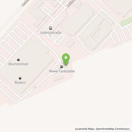 Standortübersicht der Tankstelle REWE Tankstelle in 97204 Höchberg