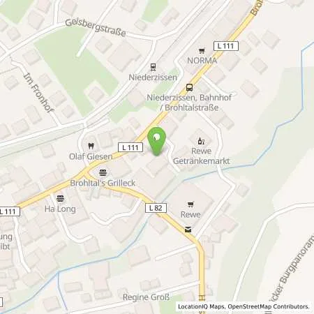 Standortübersicht der Tankstelle Aral Tankstelle in 56651 Niederzissen