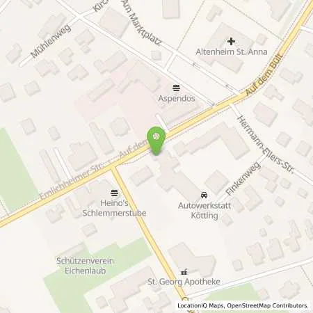 Standortübersicht der Tankstelle AVIA Tankstelle in 49767 Twist