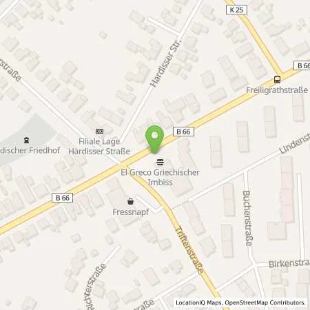 Standortübersicht der Tankstelle Elan Lage in 32791 Lage