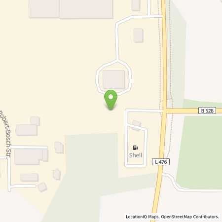 Standortübersicht der Benzin-Super-Diesel Tankstelle: Shell Kamp Lintfort Friedrich-Hinrich-Allee 194 in 47475, Kamp Lintfort