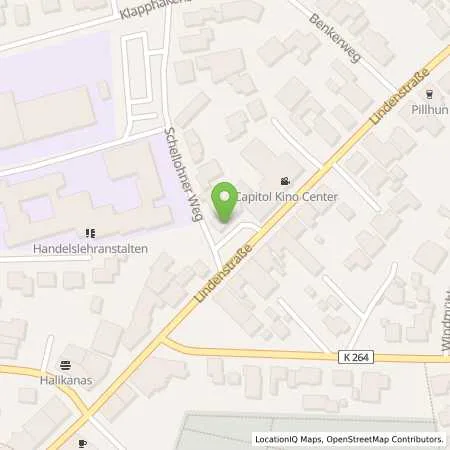 Standortübersicht der Tankstelle Esso Tankstelle in 49393 LOHNE