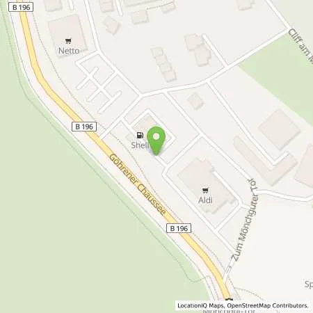 Standortübersicht der Tankstelle Shell Sellin/Rügen An der B 196 in 18586 Sellin/Rügen