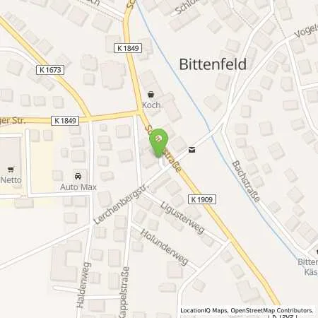 Standortübersicht der Tankstelle AVIA Tankstelle in 71336 Waiblingen (Bittenfeld)