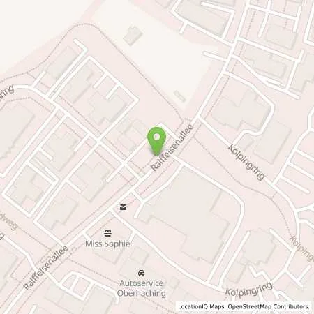 Standortübersicht der Tankstelle Oberhaching Raiffeisenallee 7 in 82041 Oberhaching