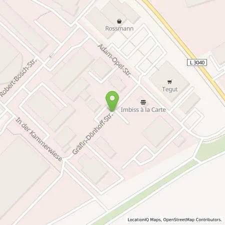 Standortübersicht der Tankstelle AVIA Xpress Tankstelle in 65462 Ginsheim-Gustavsburg