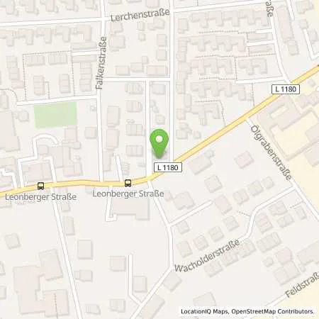 Standortübersicht der Tankstelle Autohaus Hermann in 71292 Friolzheim