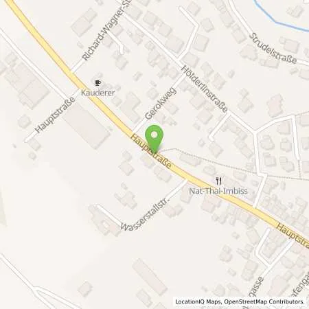 Standortübersicht der Tankstelle KUCHEN - HAUPTSTRASSE 38 in 73329 Kuchen