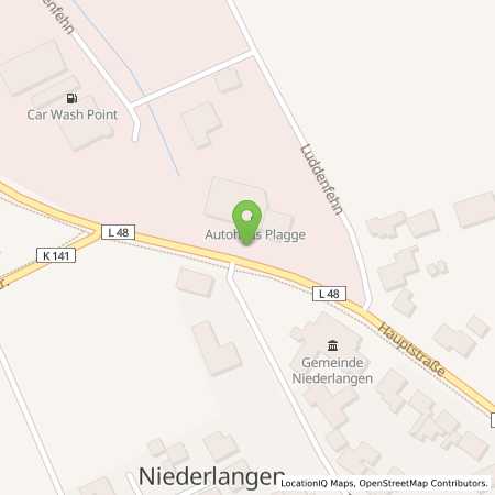 Standortübersicht der Benzin-Super-Diesel Tankstelle: AVIA Tankstelle in 49779, Niederlangen